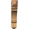 Ekena Millwork Olympic Craftsman Smooth Bracket, Western Red Cedar, 5 1/2"W x 28"D x 28"H BKT06X28X28OLY04SWR - alternate 4